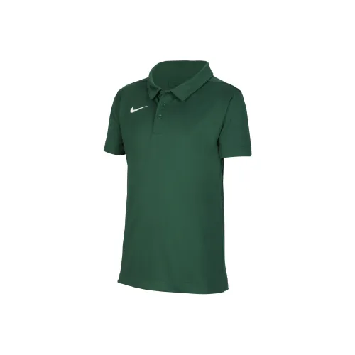 NIKE Dri Fit Каньон Зеленый Школьный возраст Футболка