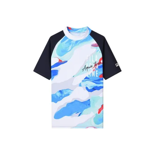 FILA KIDS Купальник с принтом по всей поверхности детский