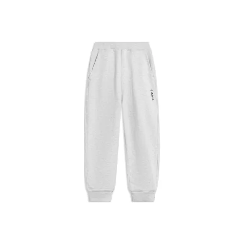 Детский LINING YOUNG Вязаные Тренировочные Штаны Sports Life Collection Фотиния Серый Deep Антарктический Серый