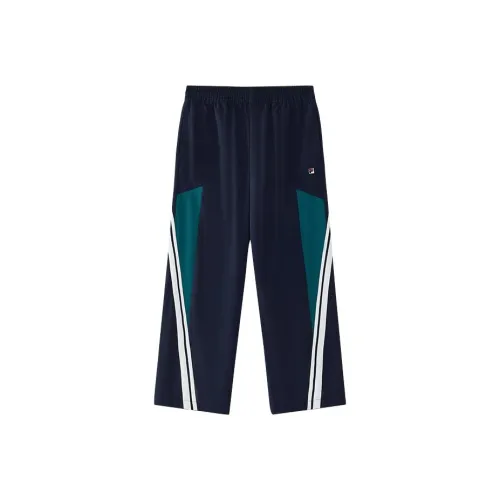 FILA KIDS Вязаные тренировочные штаны Deep Морской Синий