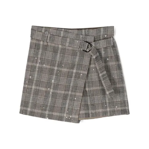 BRUNELLO CUCINELLI Шорты Детские Серые