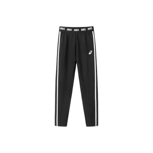 Asics Черные Унисекс Вязаные Тренировочные Штаны