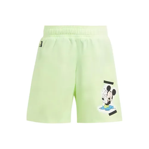 Adidas x Disney Mickey Mouse Плавательные шорты для детей 3-7 лет цвет Искра зеленый