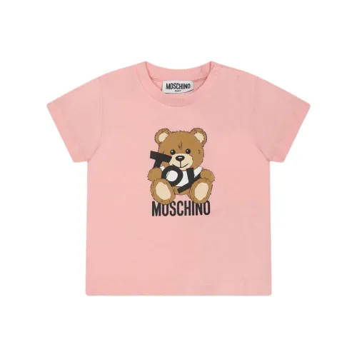 MOSCHINO T-рубашка Розовая для малышей и детей дошкольного возраста