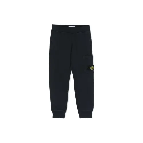 Stone Island Морской синий Kids Спортивные брюки