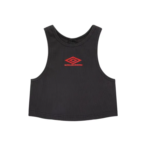 Umbro x Boiler Room FW24 Спортивные жилеты Женские Черный