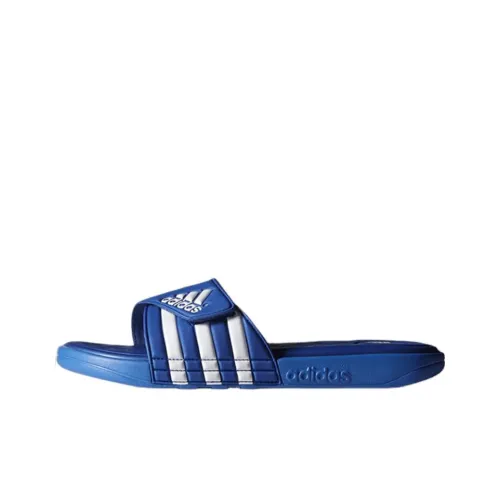 Adidas Adissage Slip-resistant Abrasion-resistant Слипоны Мужской Синий