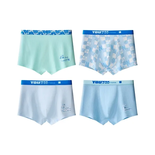 Хлопок Трусы 4 Пачки Подростки