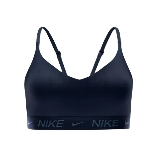 nike Indy Light Support Женские Утепленный Регулируемый Спортивный Бюстгальтер Спортивное Белье Женские Arsenal Морской Синий