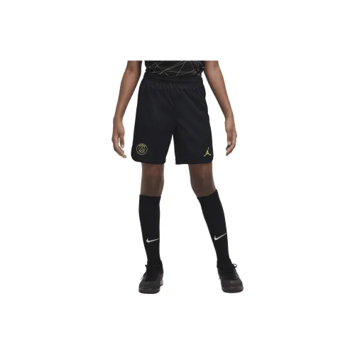 Jordan Paris Saint Germain 2022 23 Stadium Fourth Kids Shorts Kids Black