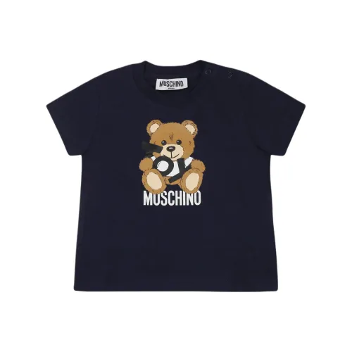 MOSCHINO T-рубашка синяя для малышей и детей дошкольного возраста