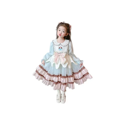 Jiao Ni Платье Синий Children Возраст 3-7 лет