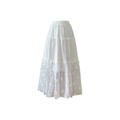 SYEEE WITH U Повседневный Длинный Юбка Женские