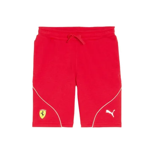 PUMA FERRARI RACE KID Шорты Kids Шорты Подростки Гоночный красный