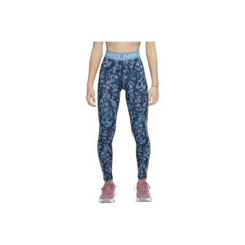 nike Леггинсы Pre School Темно-синий Armored Единица измерения Эгейский шторм Зеленый иней