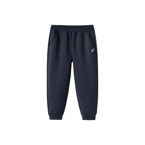 Asics Sports Performance Темно-синие Школьные возраст Вязаные Тренировочные брюки