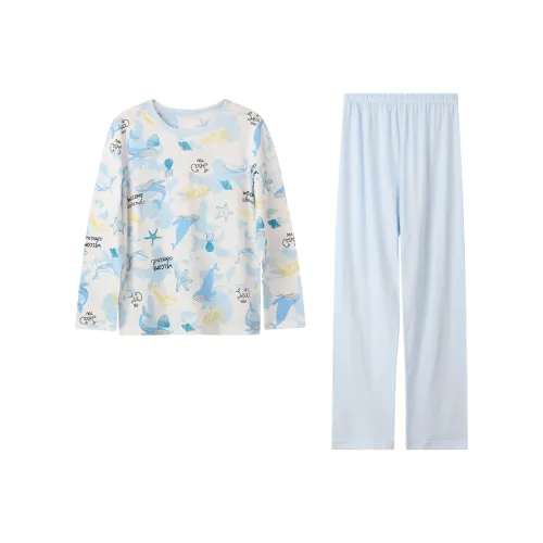 Red bean Синий Kids Lounge Набор