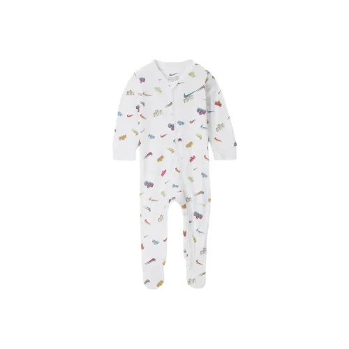 nike Everyone From Day one Coverall Белый Infant и Toddler