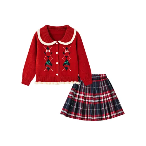 Детский комплект Disney с юбкой для детей 3-7 лет