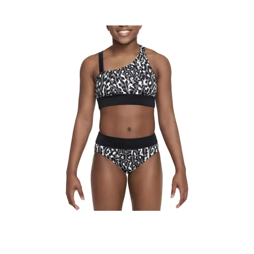 Nike Детский Купальник Железо GREY Черный Белый Паровой зеленый Подростки