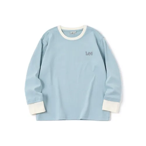 Lee совместный модель T Рубашка Светло-синяя Подростки