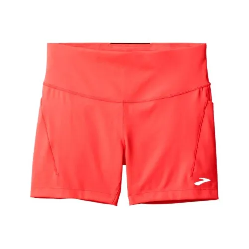 Шорты Brooks Спортивные Женские Оранжевые