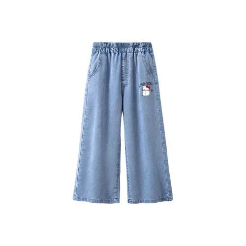 Hello Kitty Джинсы Sanrio Series Салфетка Сумка K Джинсовый Светло-Синий Детский