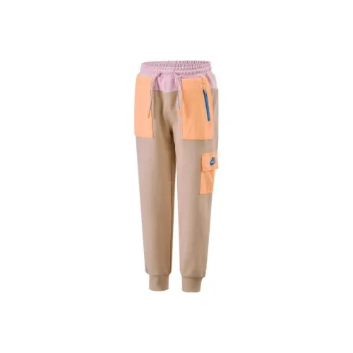 Детские 3-7 лет Nike Вязаные тренировочные штаны хаки