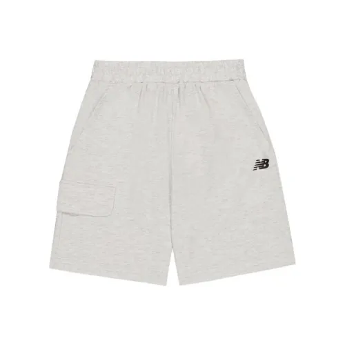 New Balance NB SS25 Шорты Дети 3-7 лет Светло-серый LGR