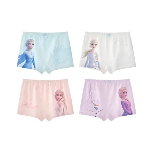 Disney Смешанный цвет 4 шт Детские трусы