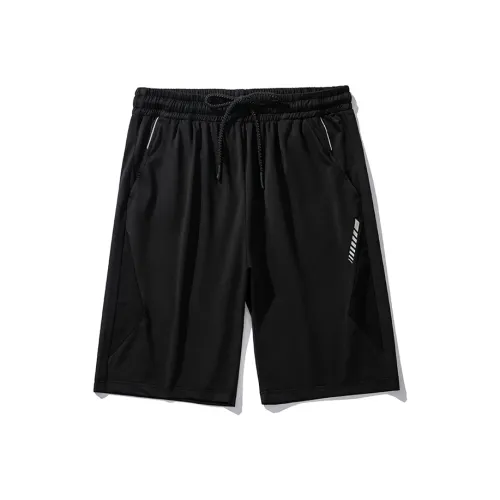 ANISAN Черные Мужские Повседневные Шорты