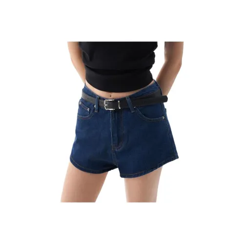 YEARNED Джинсовые шорты Женские Индиго Оригинальный