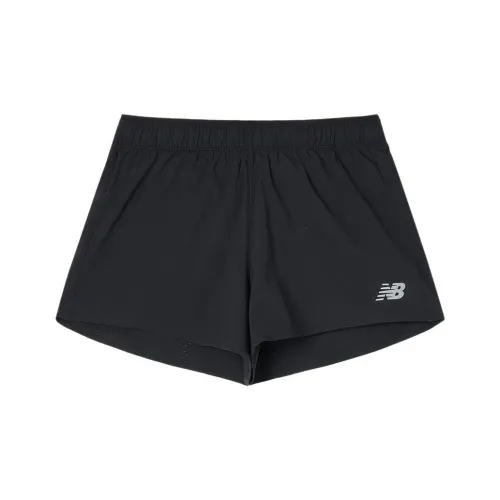 New Balance Черные Женские Спортивные Шорты
