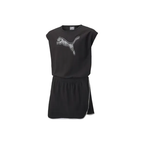 PUMA Комплект с юбкой Черный для детей 3-7 лет