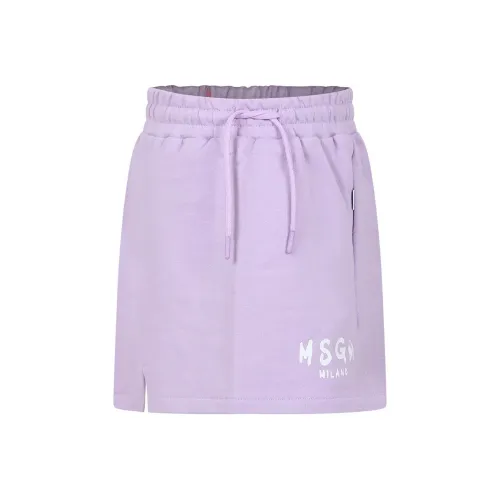 MSGM Светло-фиолетовый Kids Юбки