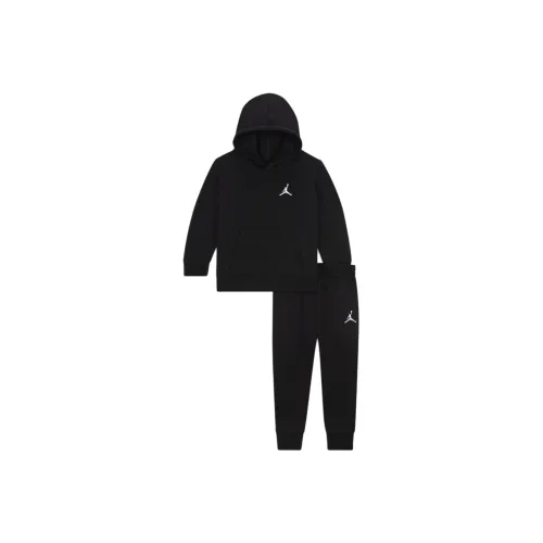 Jordan Kids Комплекты MJ Essentials Fleece Черный Для новорожденных и малышей