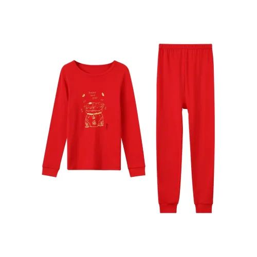 Red Bean Набор нижнего белья Красный Китай Подростки