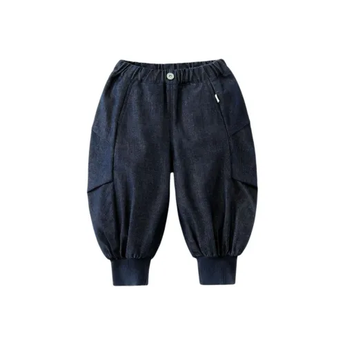 CICIIBEAR Джинсы для детей 3-7 лет деним синий