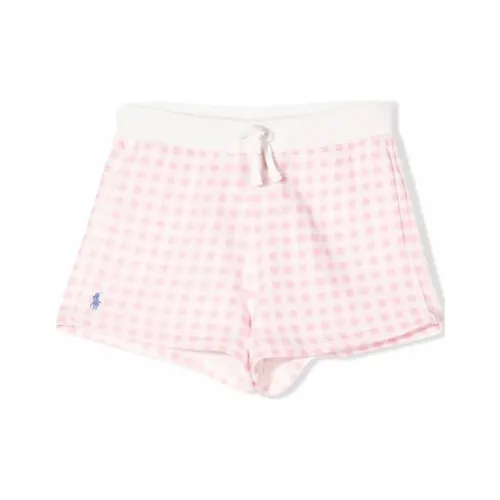 Polo Ralph Lauren Шорты Детские Розовые Белые