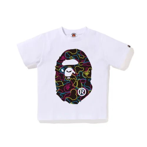 A BATHING APE Kids Т-рубашки