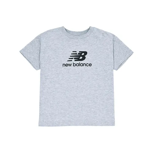 New Balance Серые Детские Футболки