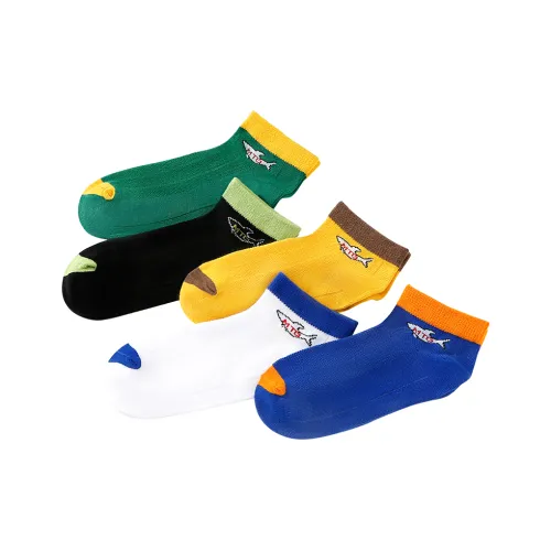 Montagut Акула Collision Цвет 5 пар носков для детей