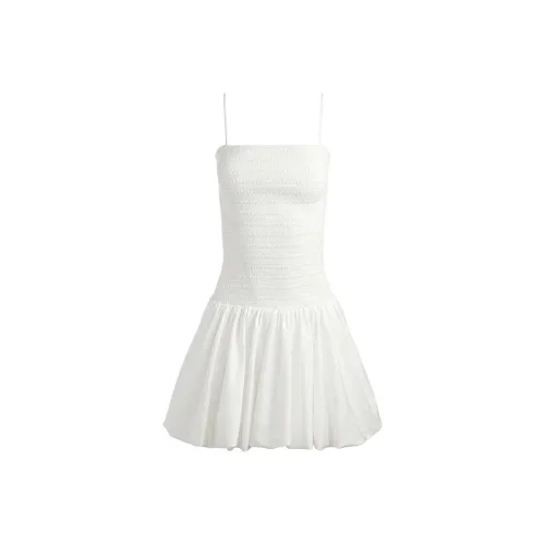 ALICE+OLIVIA Серый белый Женские Слиплатья