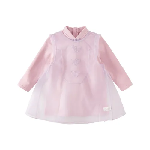 DAVE BELLA Платье из серии From The Eastern Series Пурпурно-розовый Детский