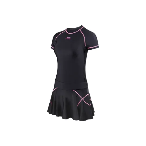 Подкладка Двухкомпонентный Купальник Женский Черный