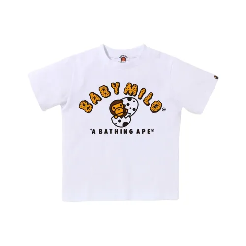 BABY MILO STORE BY A BATHING APE Белый Kids T-рубашки
