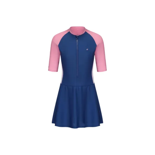 DECATHLON Детский купальник синий для подростков