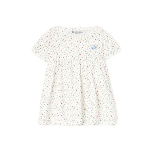 Loro Piana Платье Белый Infant и Toddler