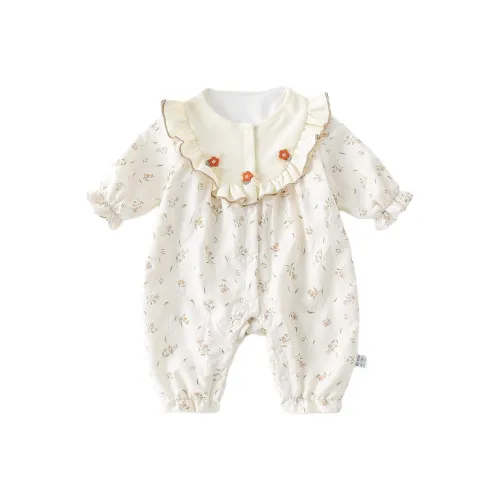 XiaoJinBu Комбинезон Ecru для младенцев и малышей