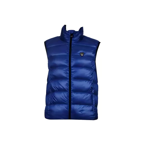 EMPORIO ARMANI EA7 Down Jacket Men's Blue